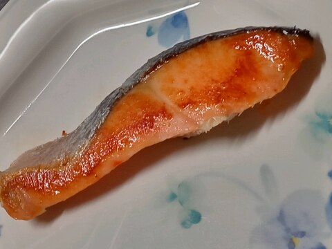 フライパンで☆パリッと鮭の塩焼き